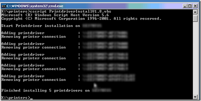 Script: Install Printer Drivers On TS/Citrix Servers – ICT-Freak.nl