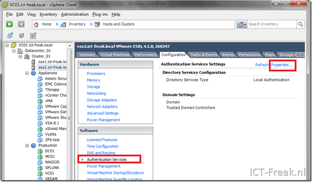 How To: Configure vSphere 4.1 Active Directory Authentication – ICT ...